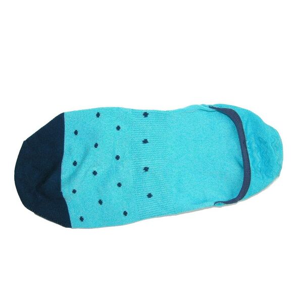 Marcoliani Men's Polka Dot Invisible Touch Liner Sock - Picture 3 of 4